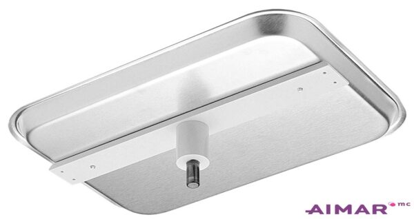 Matériel Dentaire - Plateau inox porte tray - 4-096