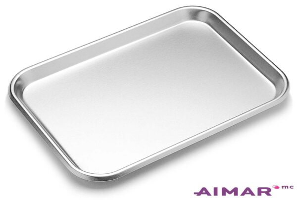 Composants dentaire - Plateau acier inox   Petit model  REF.4-111