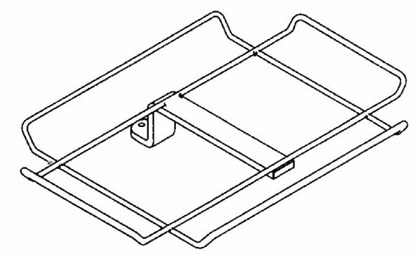 Composants dentaire - Porte plateau peint   REF 4-120