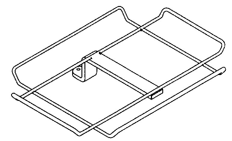 Composants dentaire - Porte plateau peint   REF 4-120