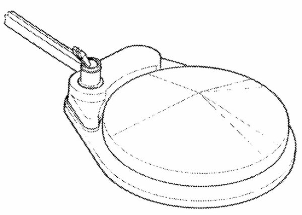 Composants dentaire -Pédale avec  contact P/Spray  avec ralais  REF 5-525