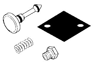 Composants dentaire - Kit de réparation P/Pédale avec relais REF.5-170