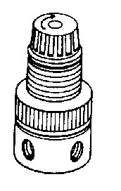 Composants dentaire - Régulateur de pression a diaphragme  REF 6-211