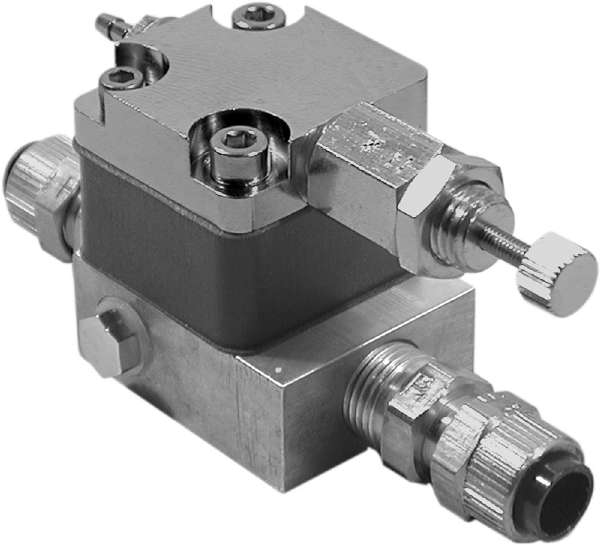 Composants dentaire - Valve  de temporisation P/Crachoir    REF.6-545